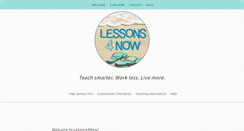Desktop Screenshot of lessons4now.com